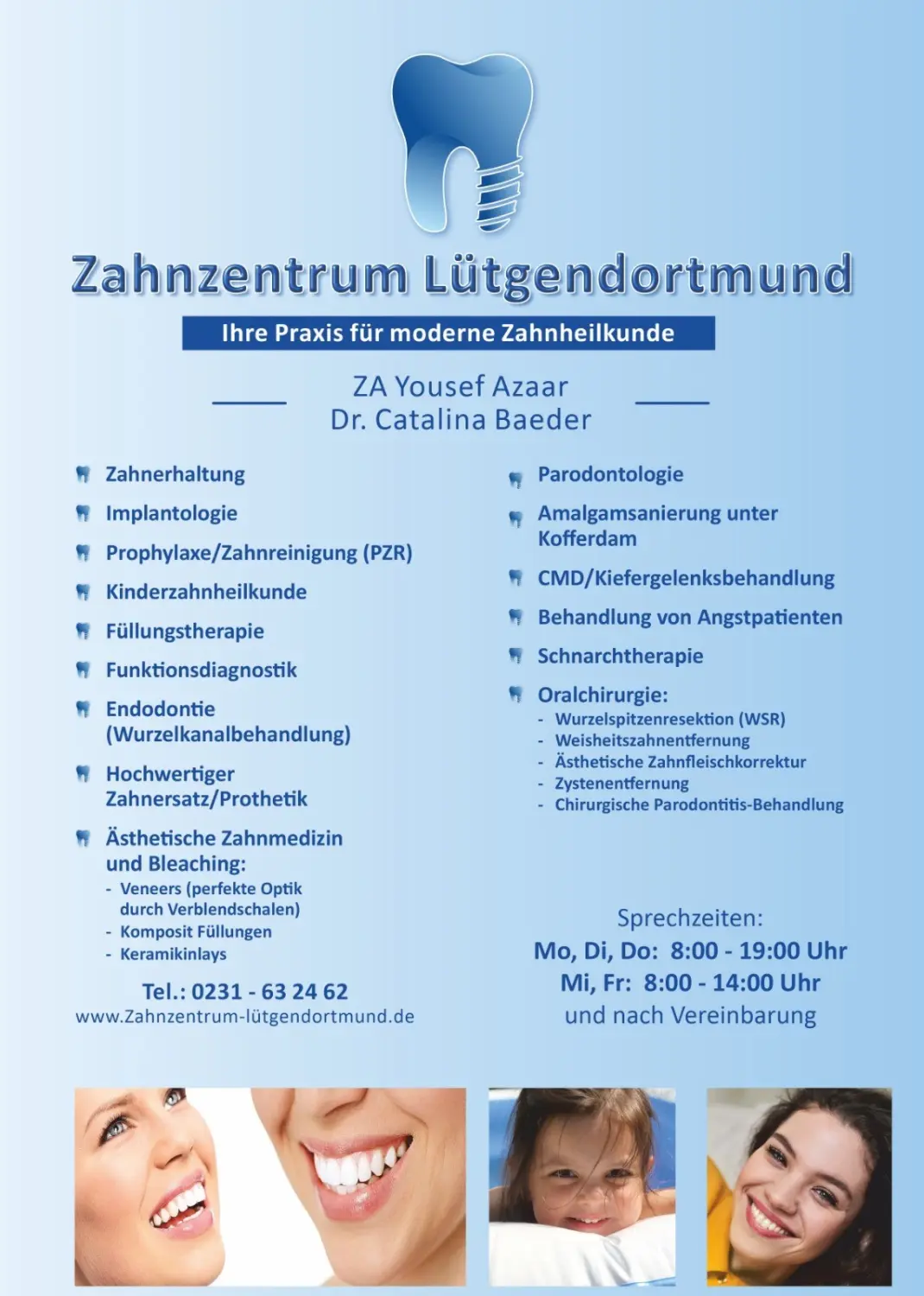  Zahnzentrum Lütgendortmund - Flugblatt